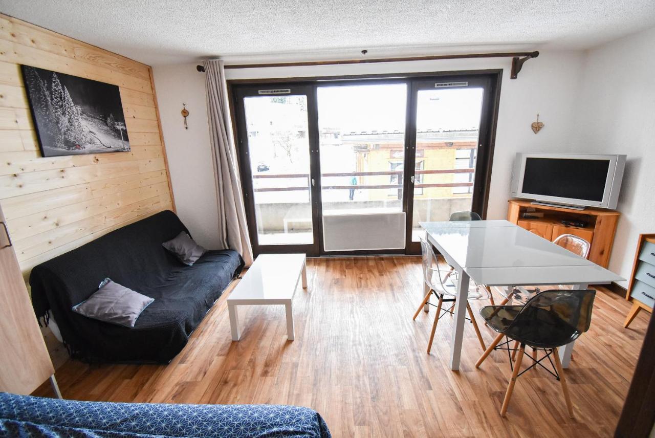 Le Relai S34 - Grand et lumineux studio avec coin montagne 4-6 pers, 50m des pistes, grand balcon exposé SUD, DRAPS NON COMPRIS Saint-Jean-dʼAulps Esterno foto