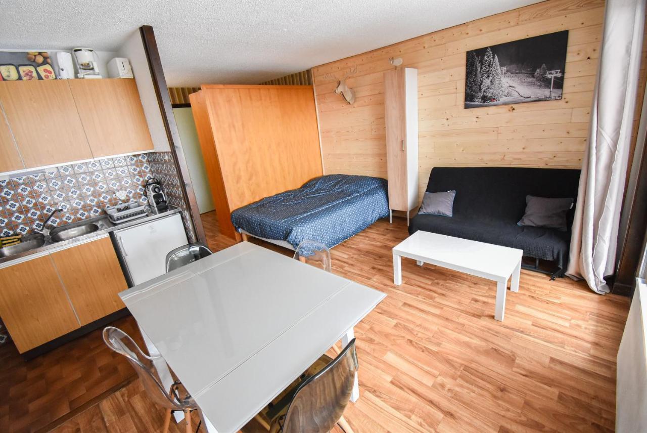 Le Relai S34 - Grand et lumineux studio avec coin montagne 4-6 pers, 50m des pistes, grand balcon exposé SUD, DRAPS NON COMPRIS Saint-Jean-dʼAulps Esterno foto